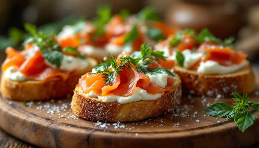 scopri perché le bruschette con salmone e stracciatella conquistano tutti gli ospiti con il loro gusto unico e raffinato, secondo i segreti dei cuochi esperti.