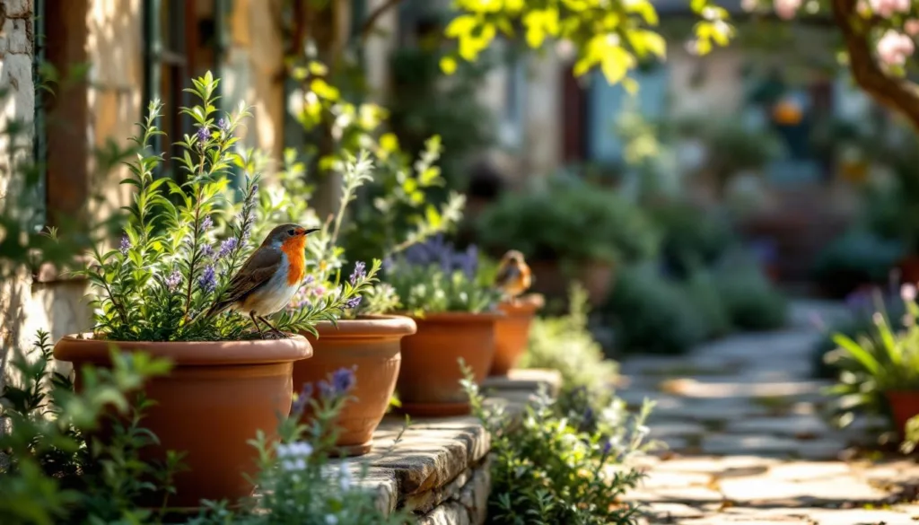 scopri perché i pettirossi scelgono il tuo giardino: non è questione di caso o fortuna, ma di fattori specifici che attraggono questi uccelli affascinanti.