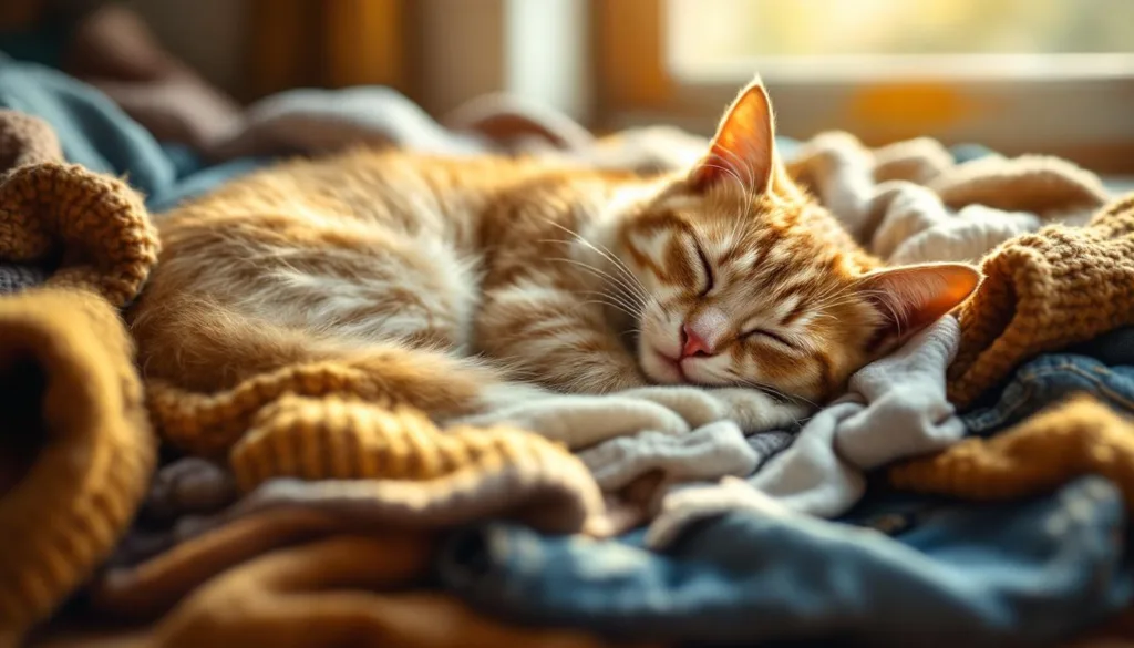 scopri i motivi sorprendenti per cui i gatti scelgono di dormire sui nostri vestiti, non per calore o comodità, ma per altre ragioni affascinanti.