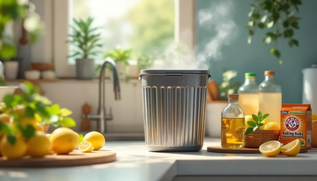 scopri perché la tua pattumiera emana sempre cattivi odori e come eliminarli facilmente utilizzando gli ingredienti che hai già in cucina.