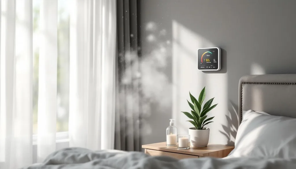 scopri perché l'aria della tua camera può essere pesante e quali sostanze stai respirando inconsapevolmente, per migliorare la qualità dell'aria e il tuo benessere.