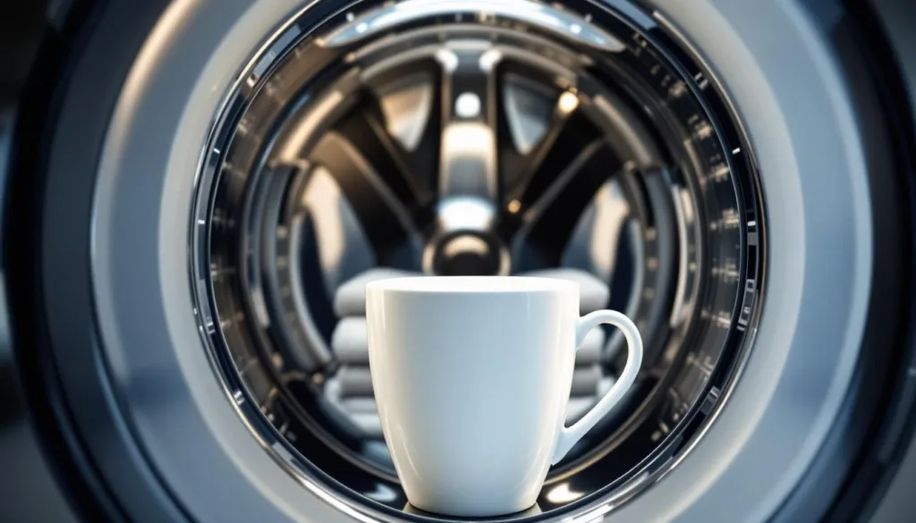 scopri perché mettere una tazza nel cestello della lavatrice aiuta a mantenerla pulita e prolunga la durata dei tuoi capi.